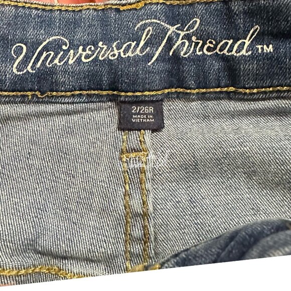 Universal Thread Highest Rise Skinny Denim Jeans 26 - Picture 5 of 7